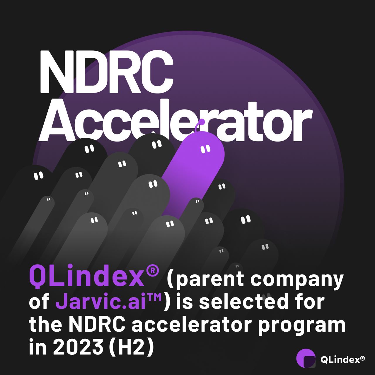 QLindex® (Jarvic.ai™) Selected for NDRCAccelerator Programme 2023